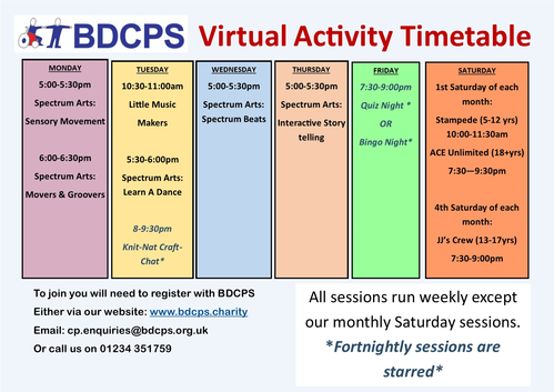 BDCPS Virtual Timetable
