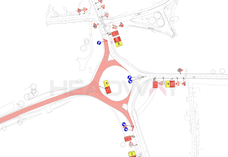 Update Clophill roundabout closures Friday 9 February until