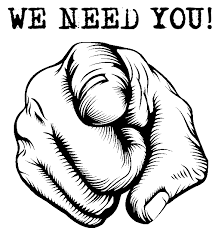 We need you 