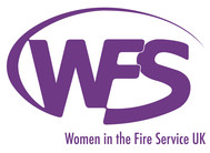 women in the fire service logo