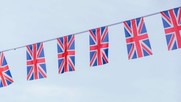 great britain flag bunting