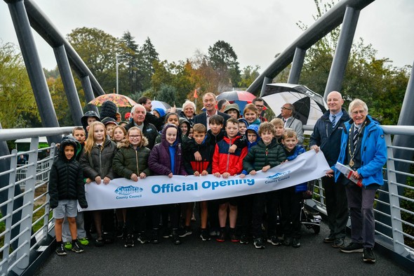 Gooseholme Bridge opening