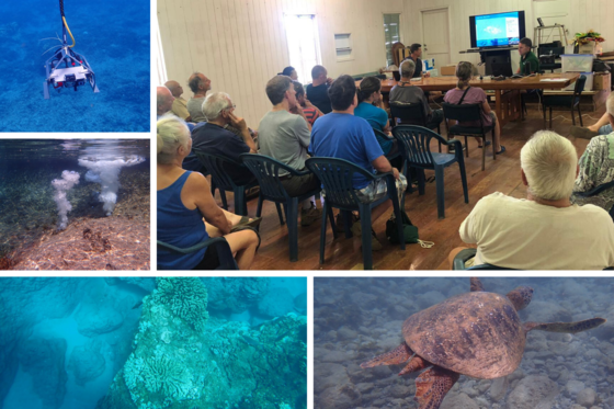 Underwater survey studies coral communities around Pitcairn Island