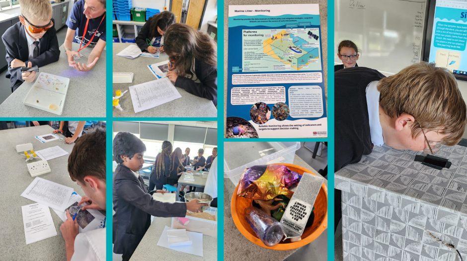 Cliff park marine plastics