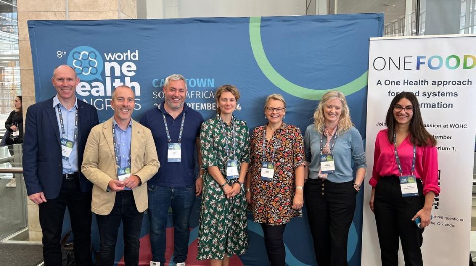 cefas staff group photo at the One Health Congress