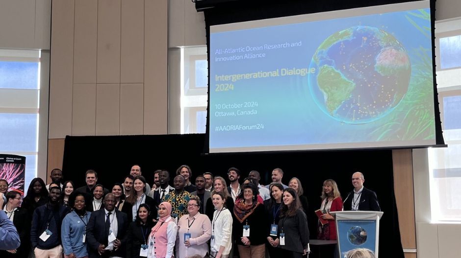 group of people at a conference