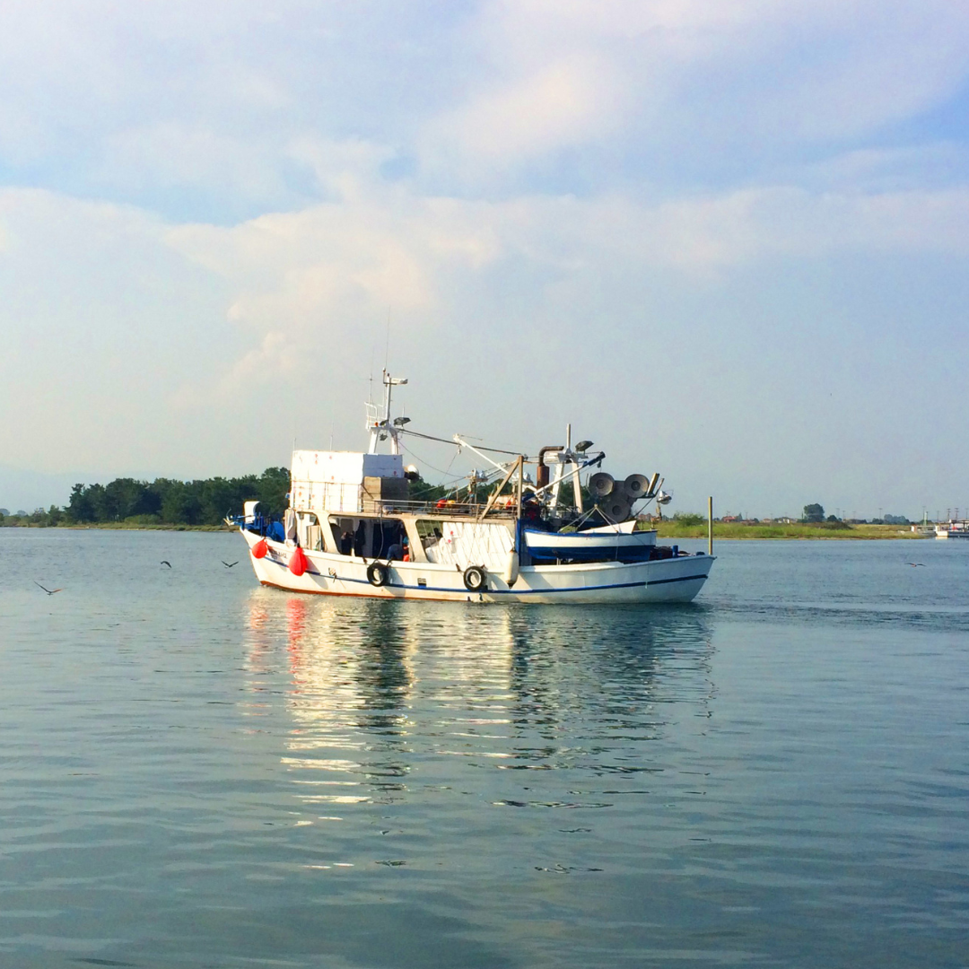 stock image of fishing boat 