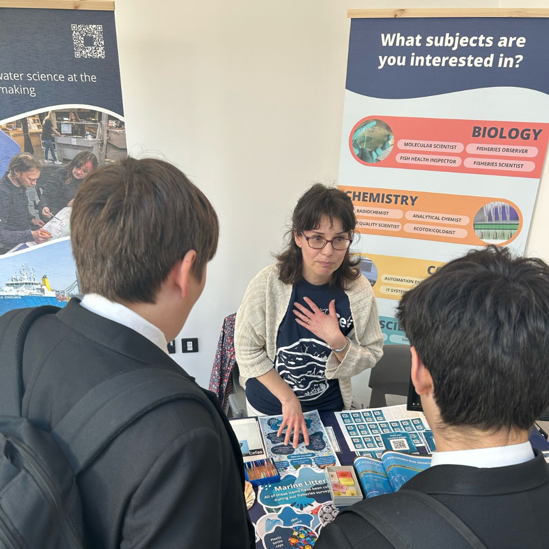 events highlight May - Cefas careers talks
