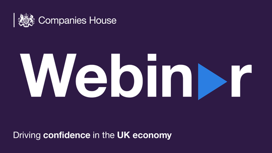 Companies House webinar