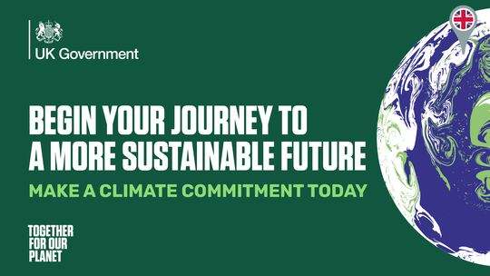 Begin your journey to a more sustainable future - make a climate commitment today. 