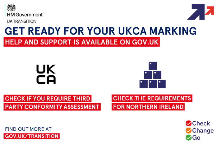 Get ready for your UKCA marking. Help and support is available on GOV.UK