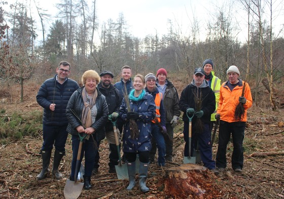 Over 1,000 Trees Planted At The Outwoods