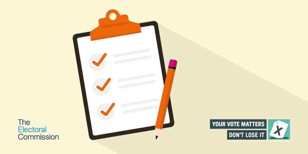 Make sure you are on the electoral register