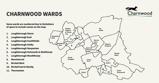 Charnwood Wards