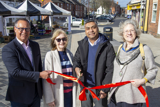 Shepshed Market Place reopens following improvement work