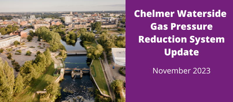 Chelmer Waterside - November GPRS Update
