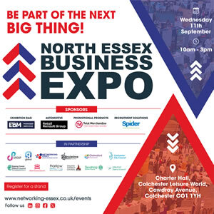 North Essex Business Expo event flyer