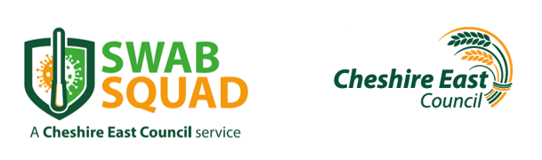 Swob Squad Header Logo and Cheshire East Council Logo