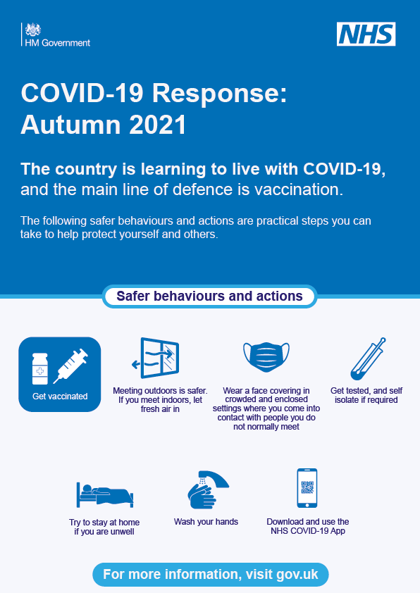 COVID Response: Autumn 2021