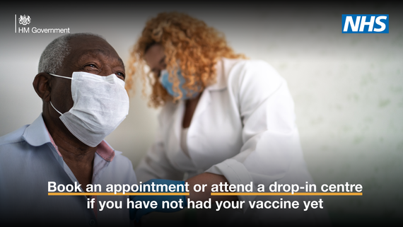 Book an appointment or attend a drop-in vaccination centre