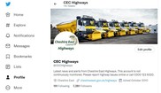 Cheshire East Highways Twitter account