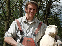 Chainsawing Carving in Macclesfield Foresr