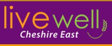 Live Well logo for Cheshire East database