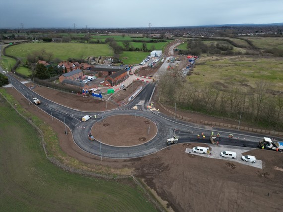 Middlewich Road roundabout