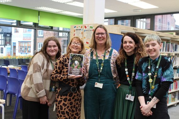 Erica James at Nantwich