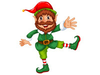 Cartoon Elf Character