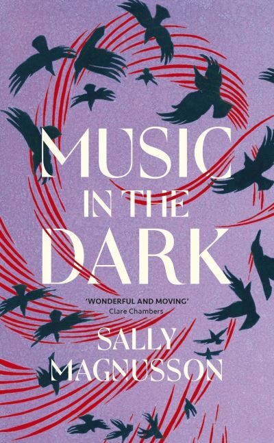 Book cover:  Music in the dark