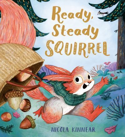 Book cover:  Ready, Steady Squirrel