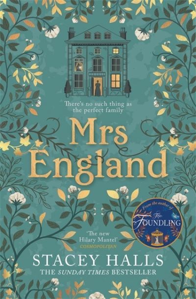 Book cover:  Mrs England by Stacey Halls