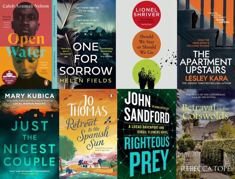 8 book covers from the Hidden Gems book list