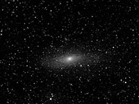 Astronomical photo of stars