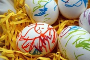 eggs decorated 
