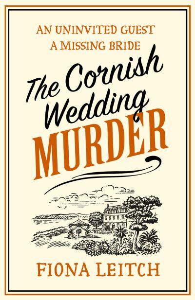 Book cover:  The cornish wedding murder