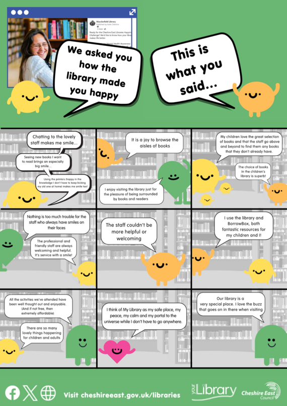 library happiness challenge video