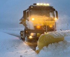 Gritter snow