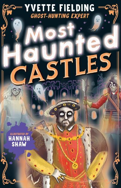 Book cover:  Most haunted castles