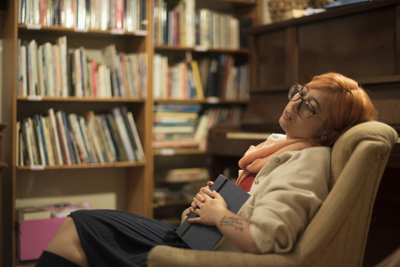 relax at the library