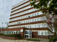 Delamere House customer entrance