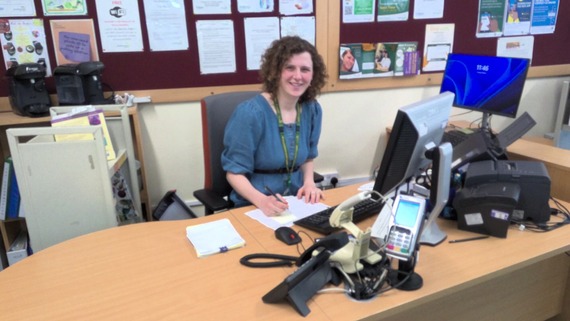 customer service desk