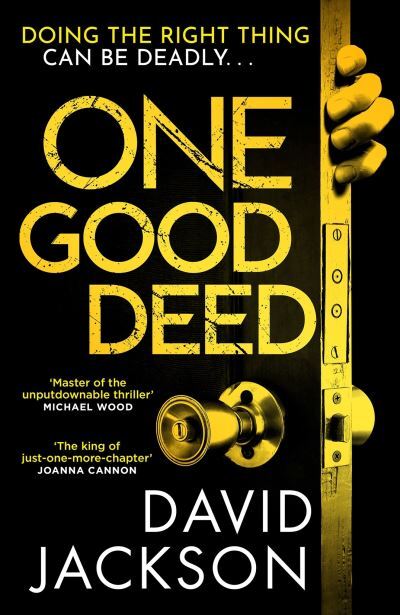 Book cover:  One good deed