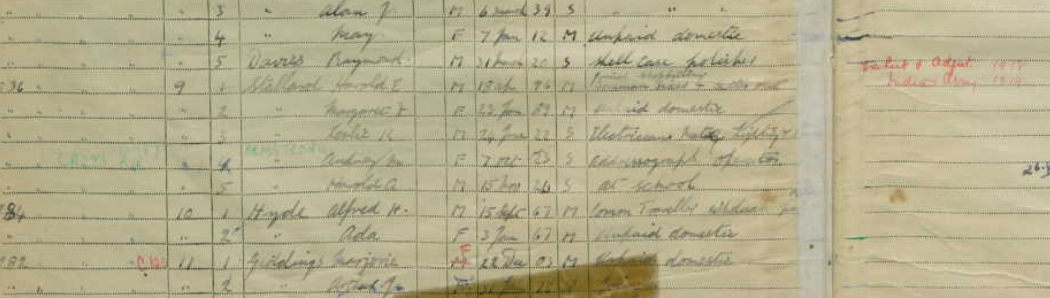 family history example