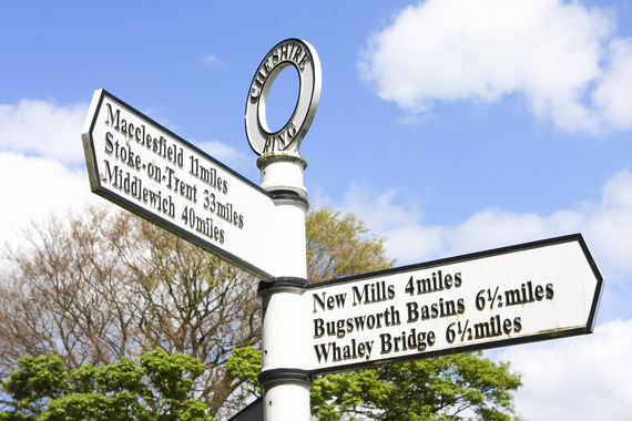 cheshire east signposts