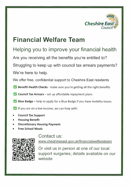 Financial Welfare Team