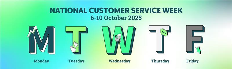 National Customer Service Week graphic
