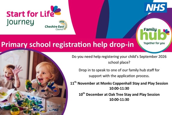 Primary school reg drop in