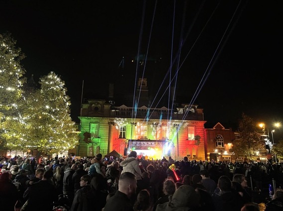 xmas light switch on